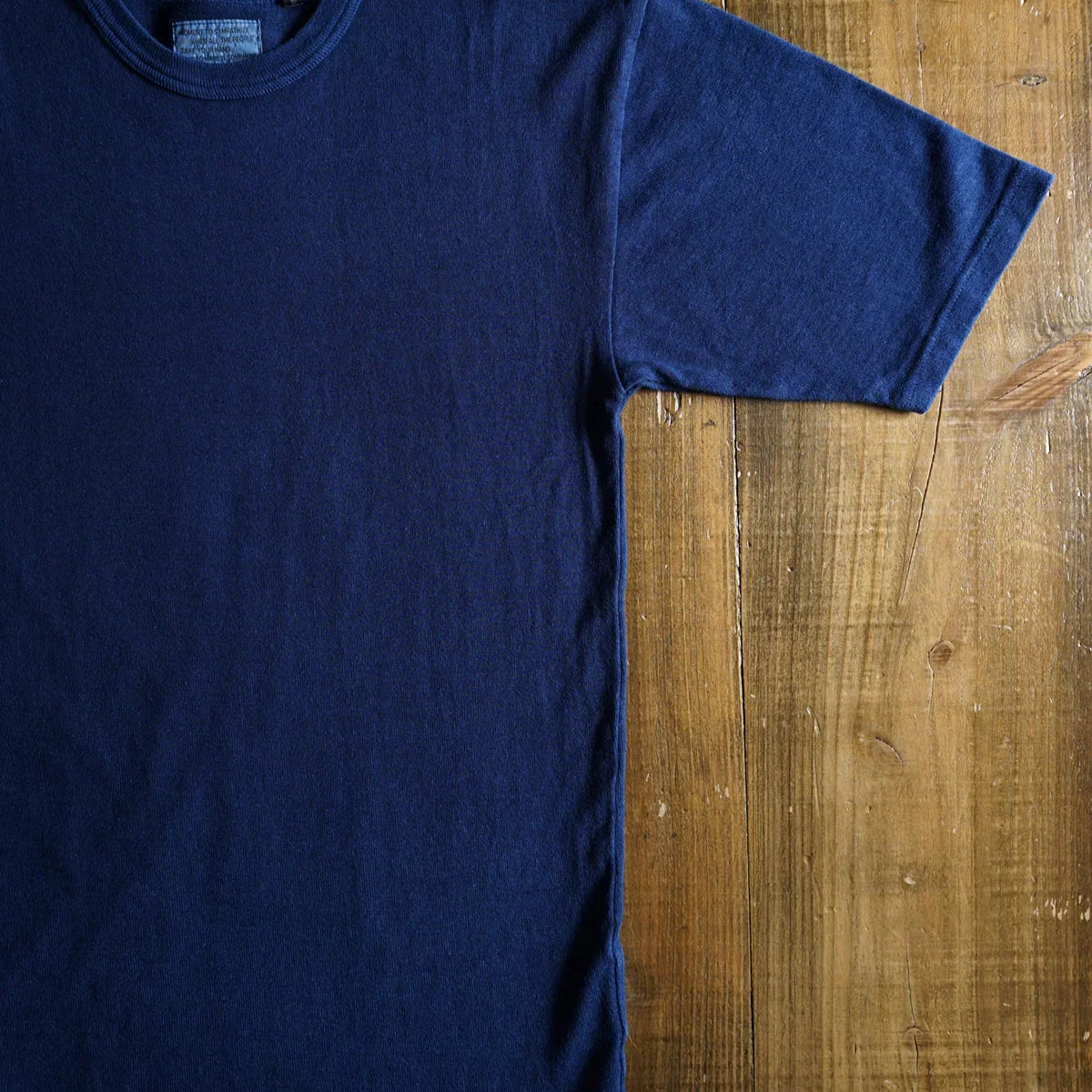 Indigo Cotton Rayon Ladies Tshirt - DEVISE FACTORY
