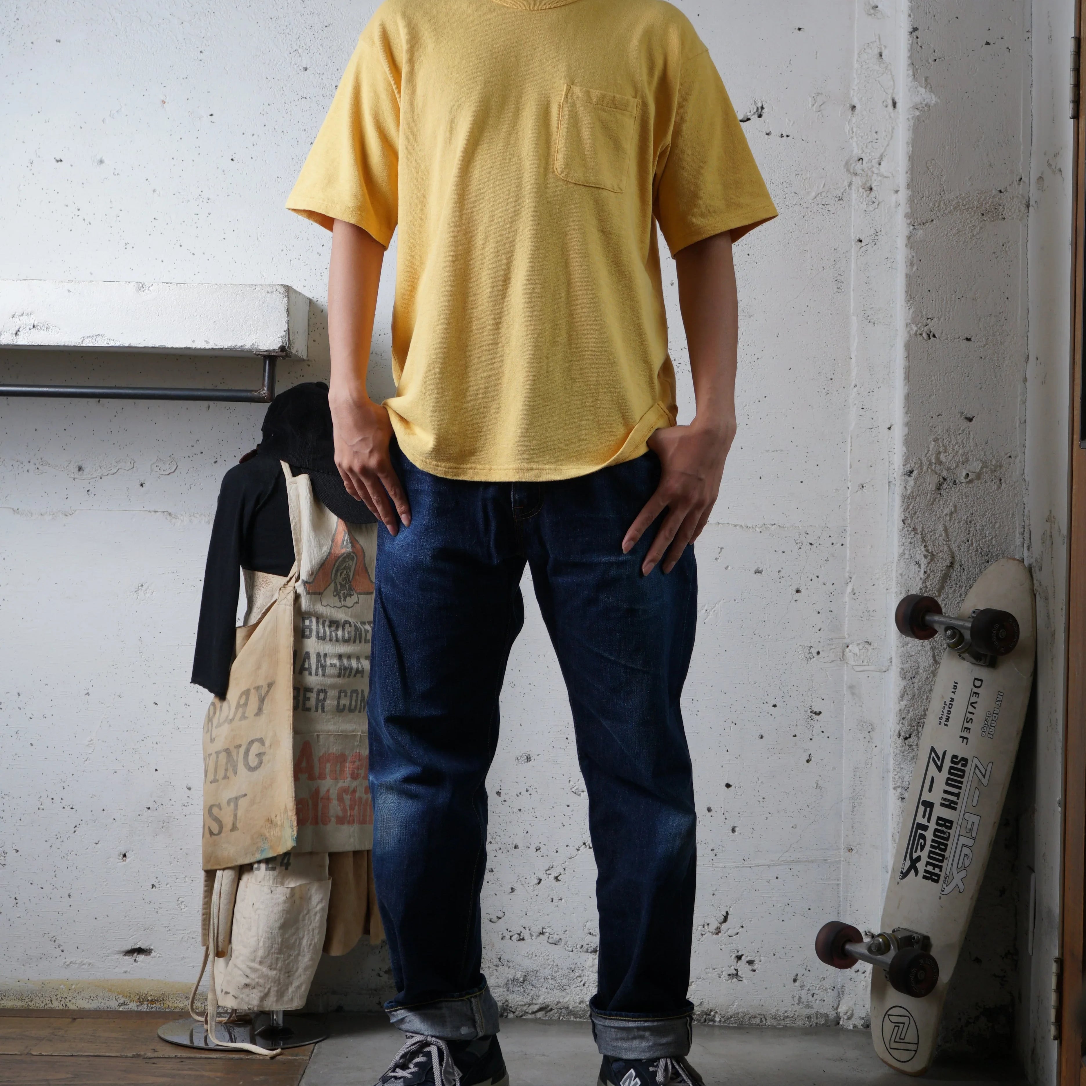 Cotton Wide Pocket Tshirt - DEVISE FACTORY