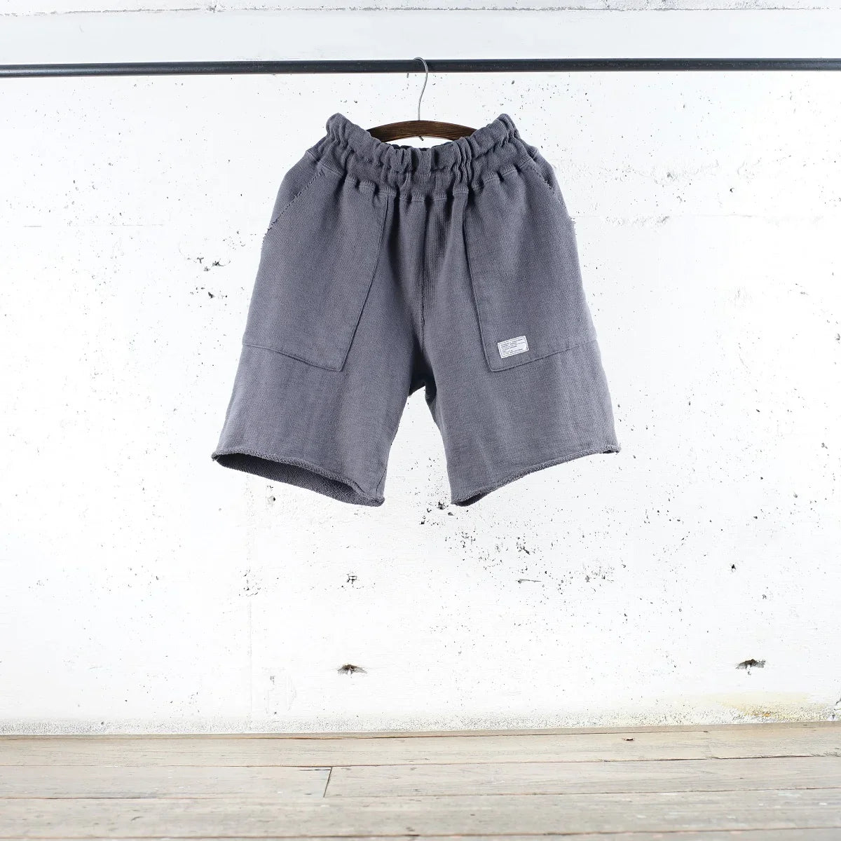 Cotton Cut Off Shorts - DEVISE FACTORY