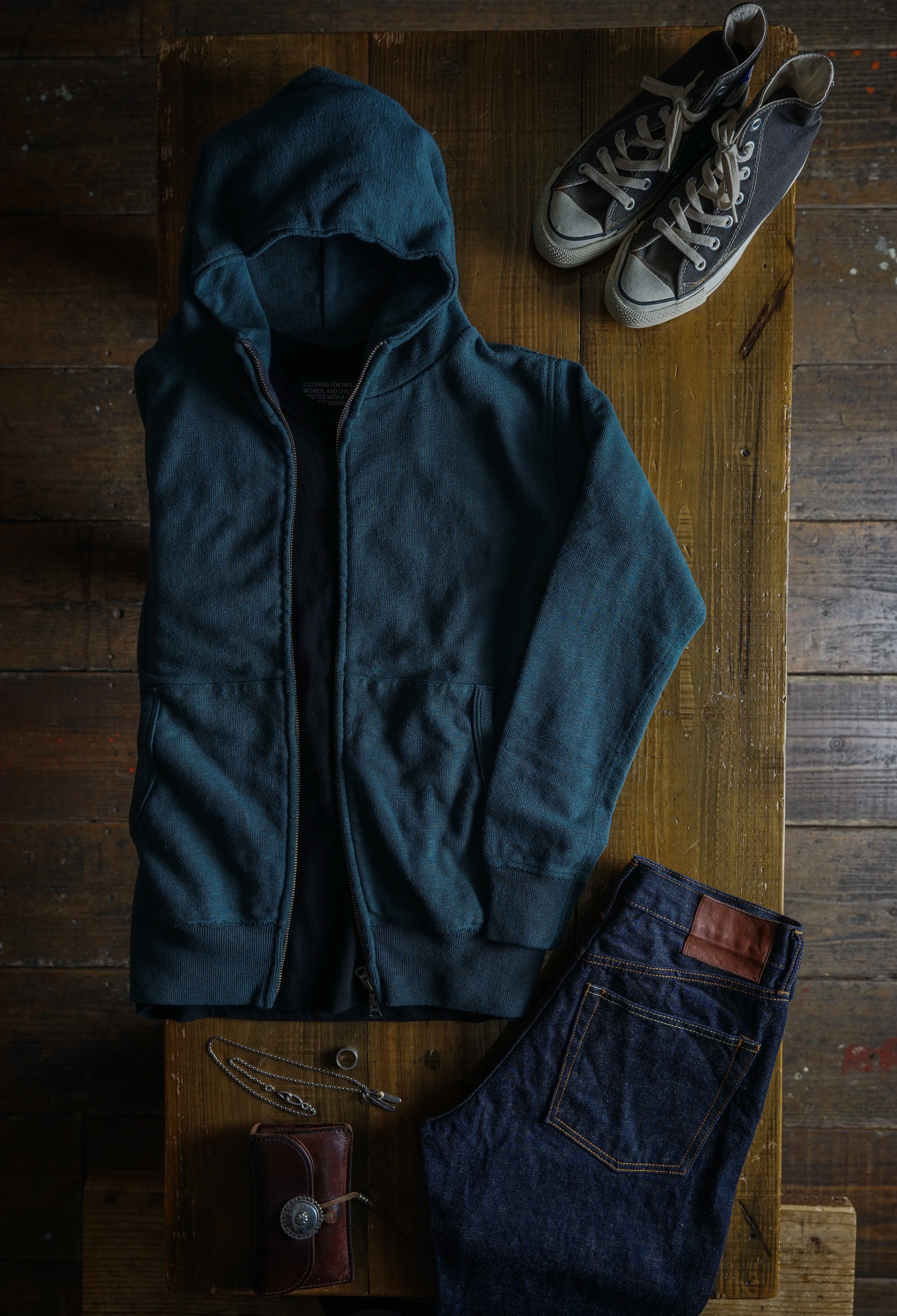 Cotton Zip Hoodie - DEVISE FACTORY