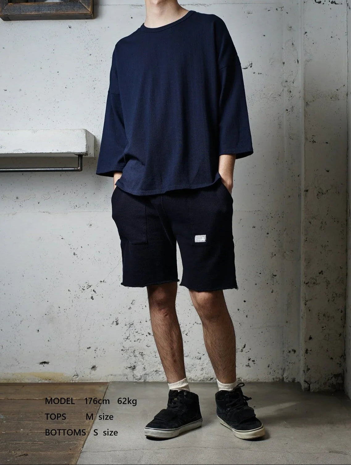 Cotton Cut Off Shorts - DEVISE FACTORY