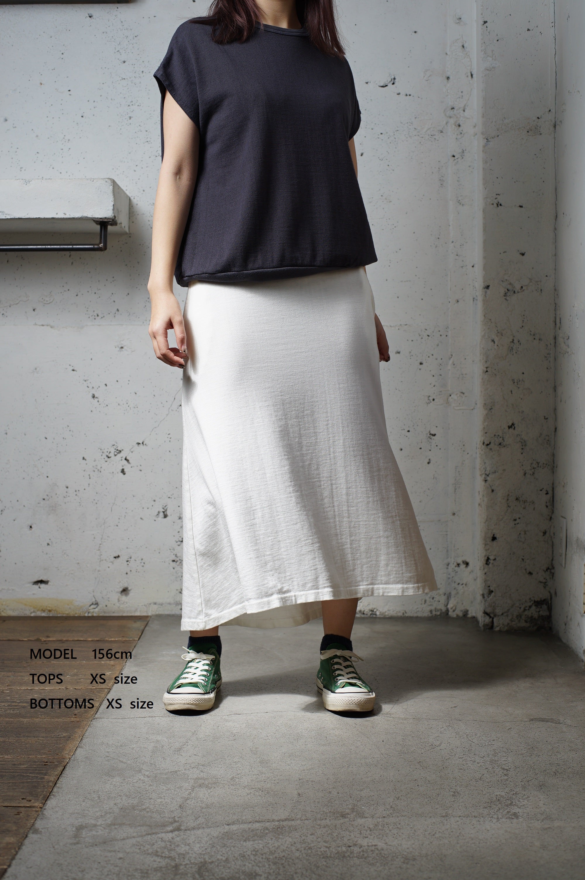 Drawer ノースリーブトップス　サイズ2 グレー TS DESIGN 8040（ノースリーブインナー）｜空調服・EFウェア専門店