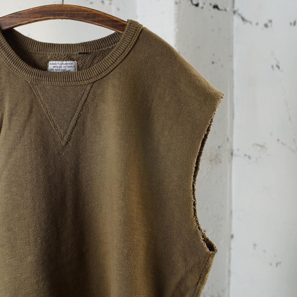 Cotton Cut off Vest - DEVISE FACTORY