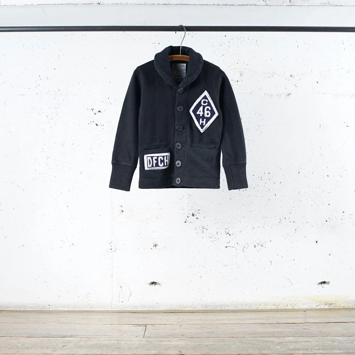 Cotton Kids Letter De Cardigan - DEVISE FACTORY