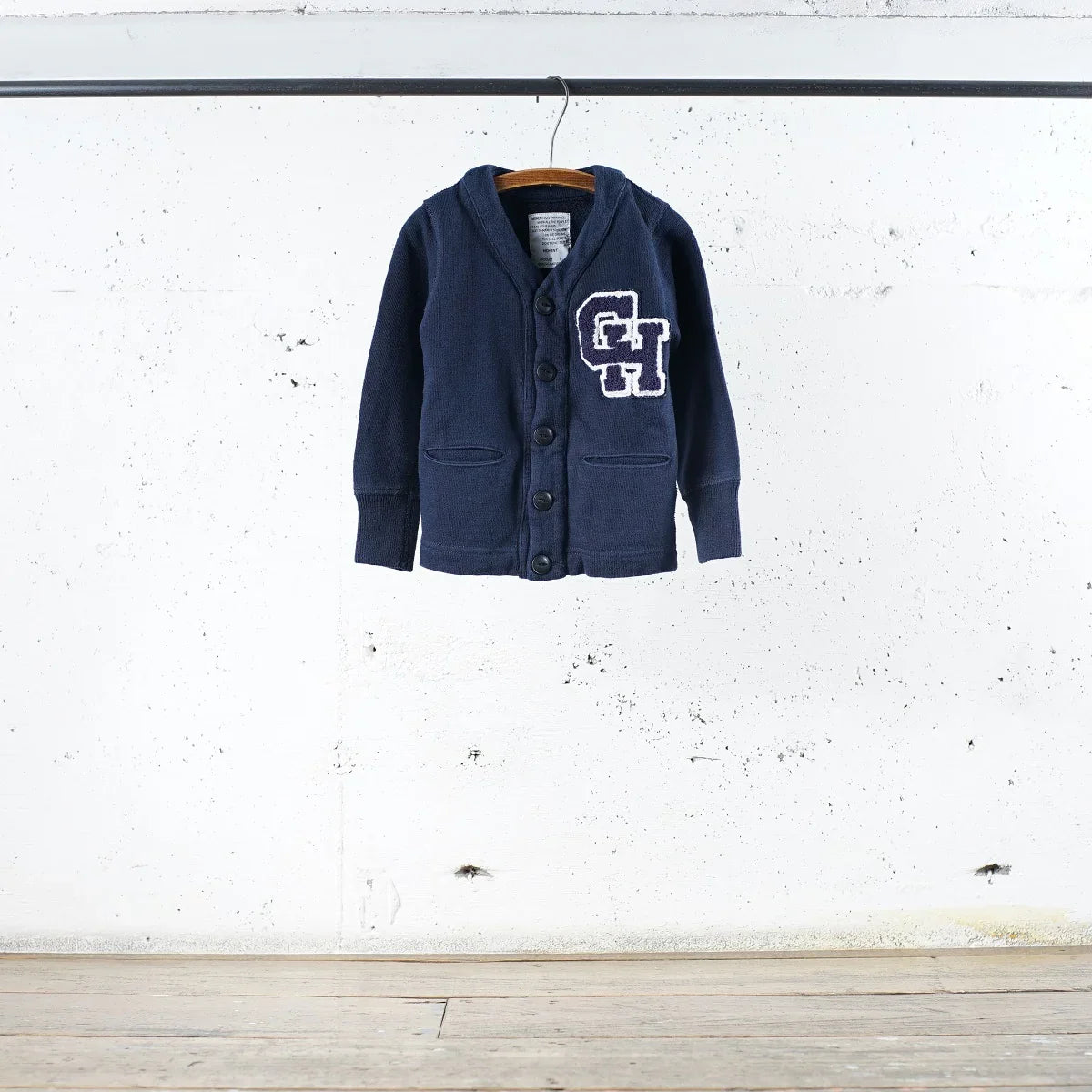 Cotton Kids Letter De Cardigan - DEVISE FACTORY