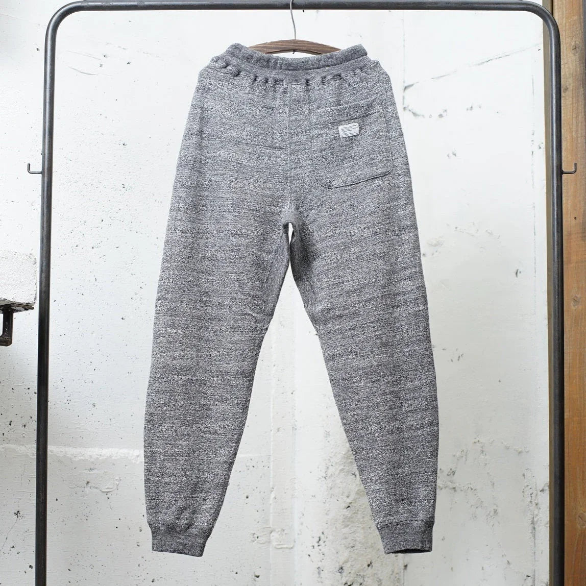 Cotton Sweatpants with Label　 - DEVISE FACTORY