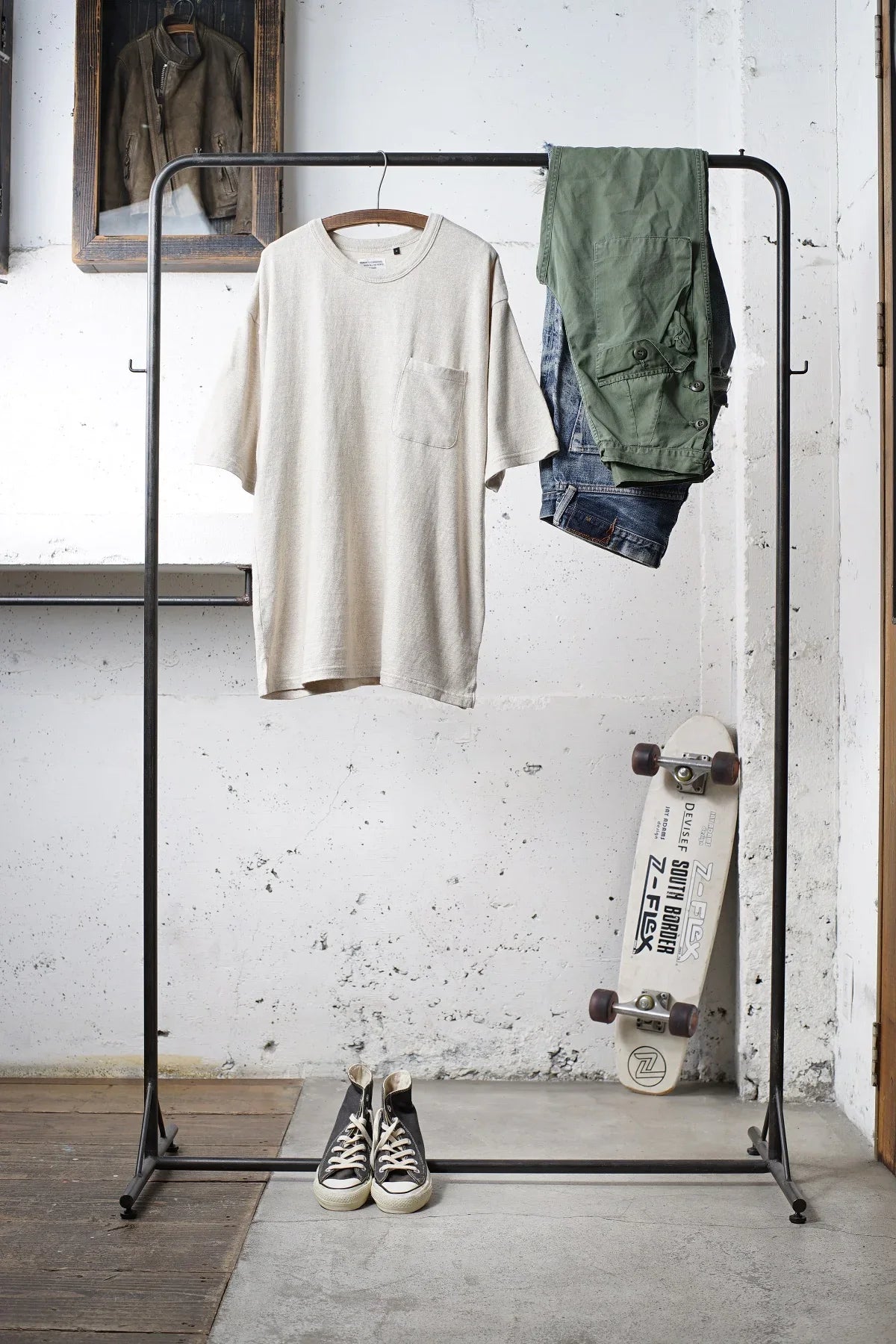 WAIPER.inc S/S クルーネック ポケット パックTシャツ MADE IN USA