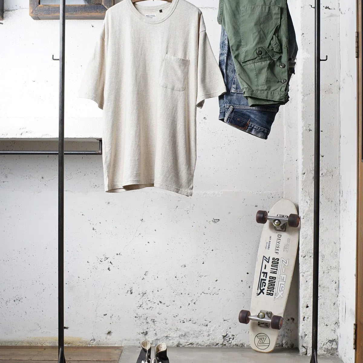 Cotton Wide Pocket Tshirt - DEVISE FACTORY